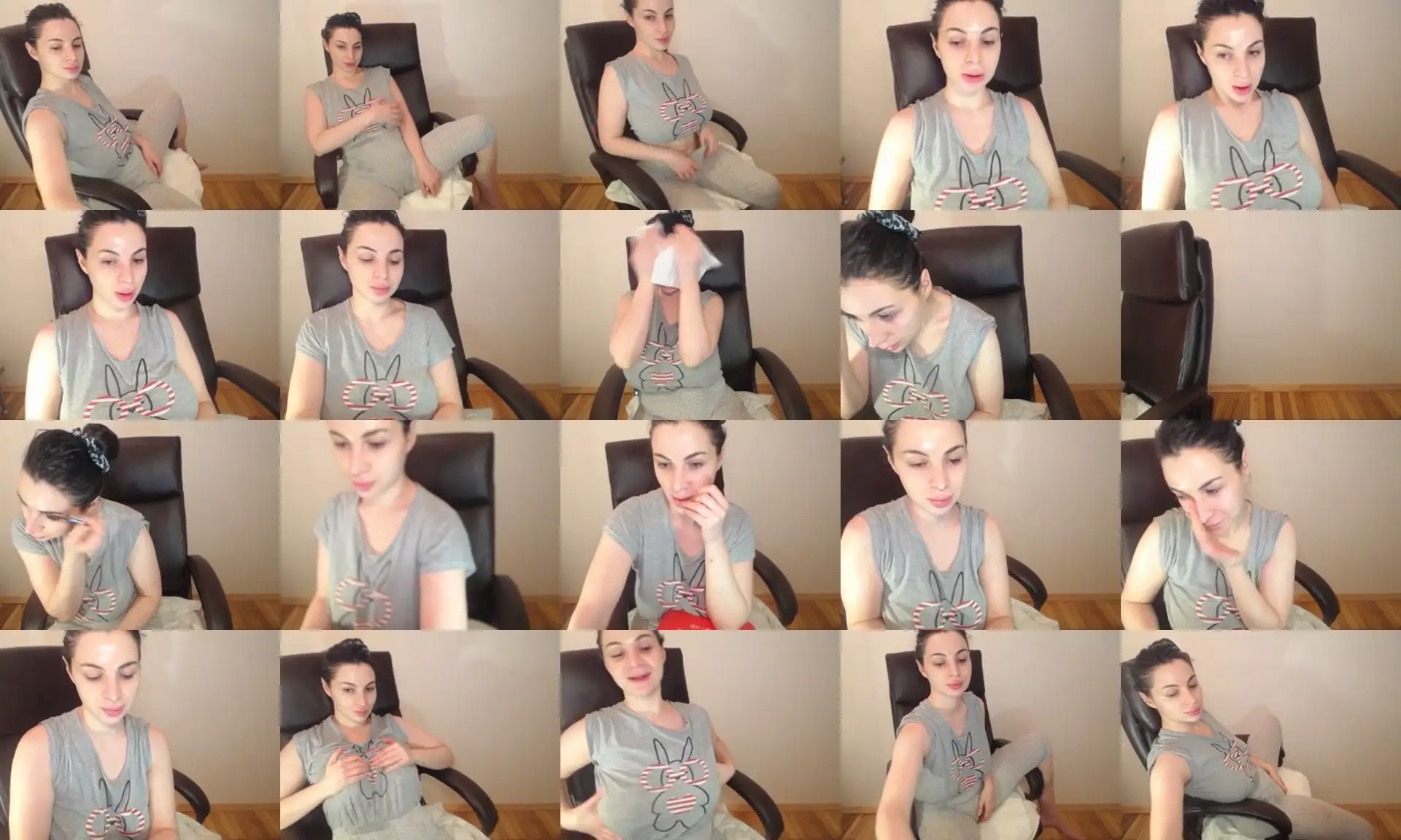 Hairysexygirl photo contact sheet