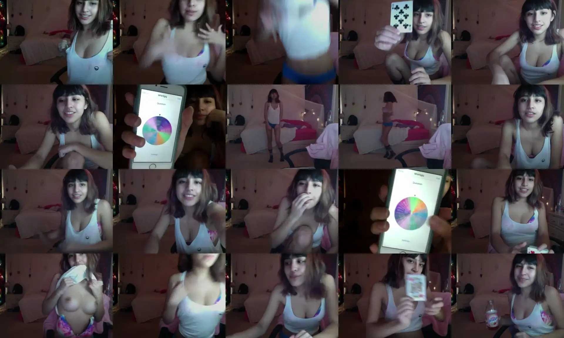 LavyLuni photo contact sheet