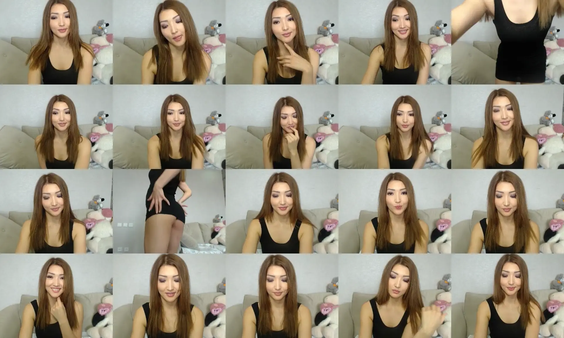 BeautyAi photo contact sheet