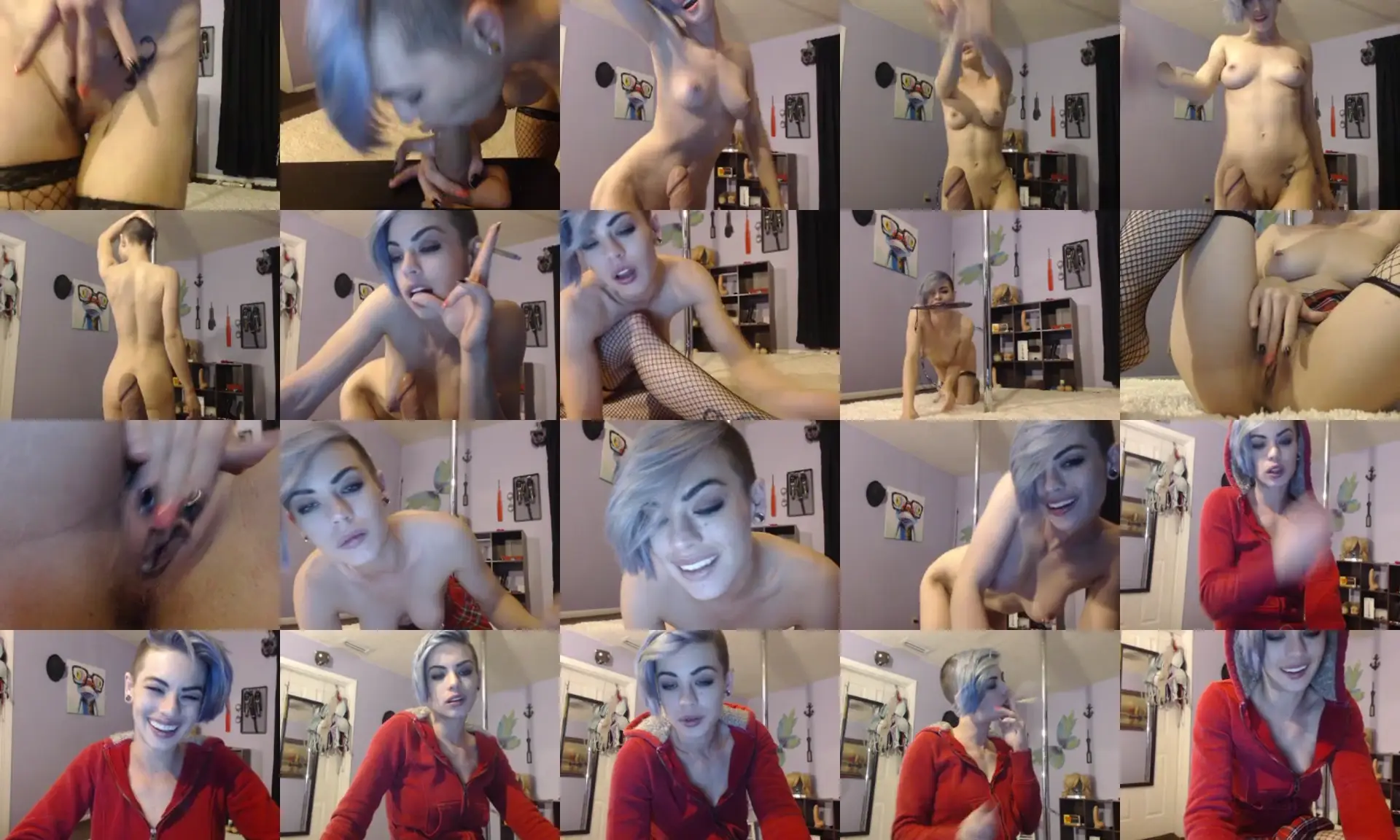 Ancored photo contact sheet