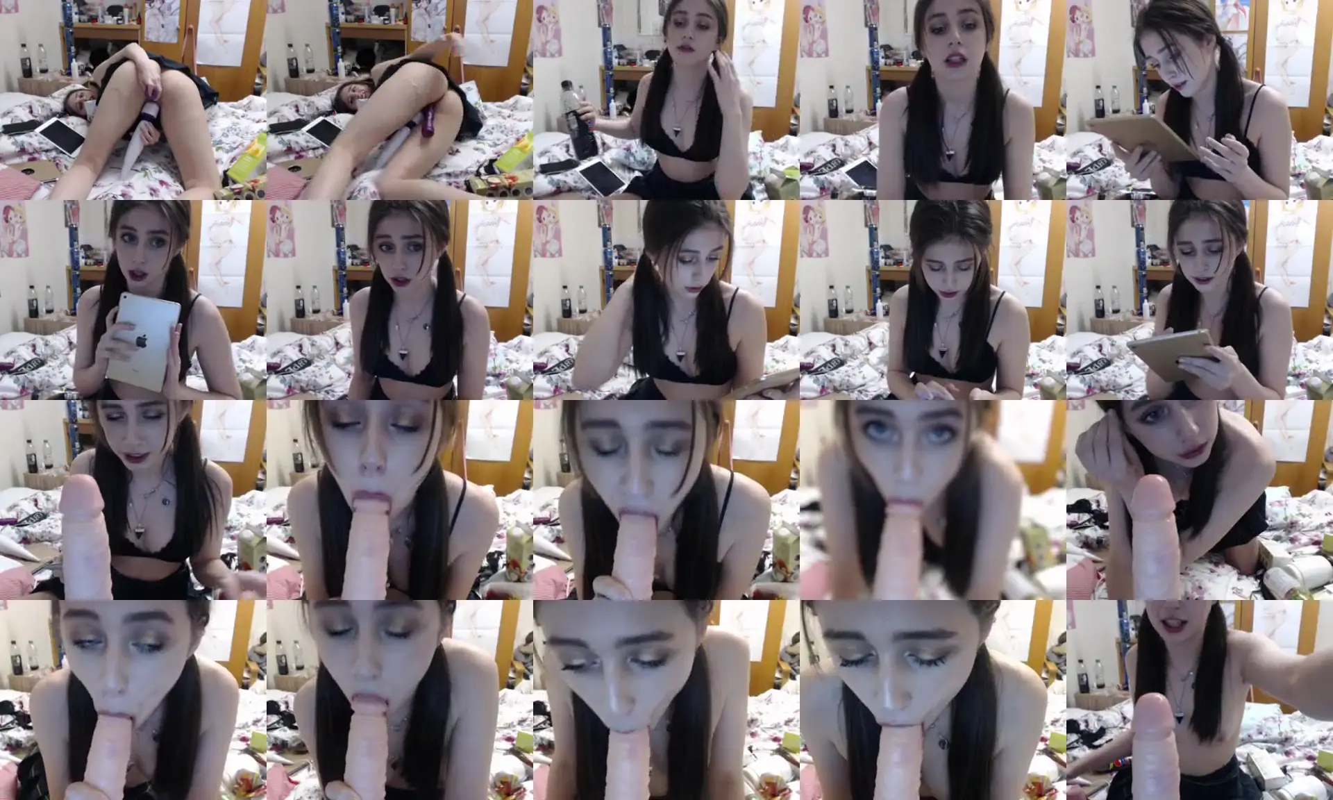 Ecchikitten photo contact sheet