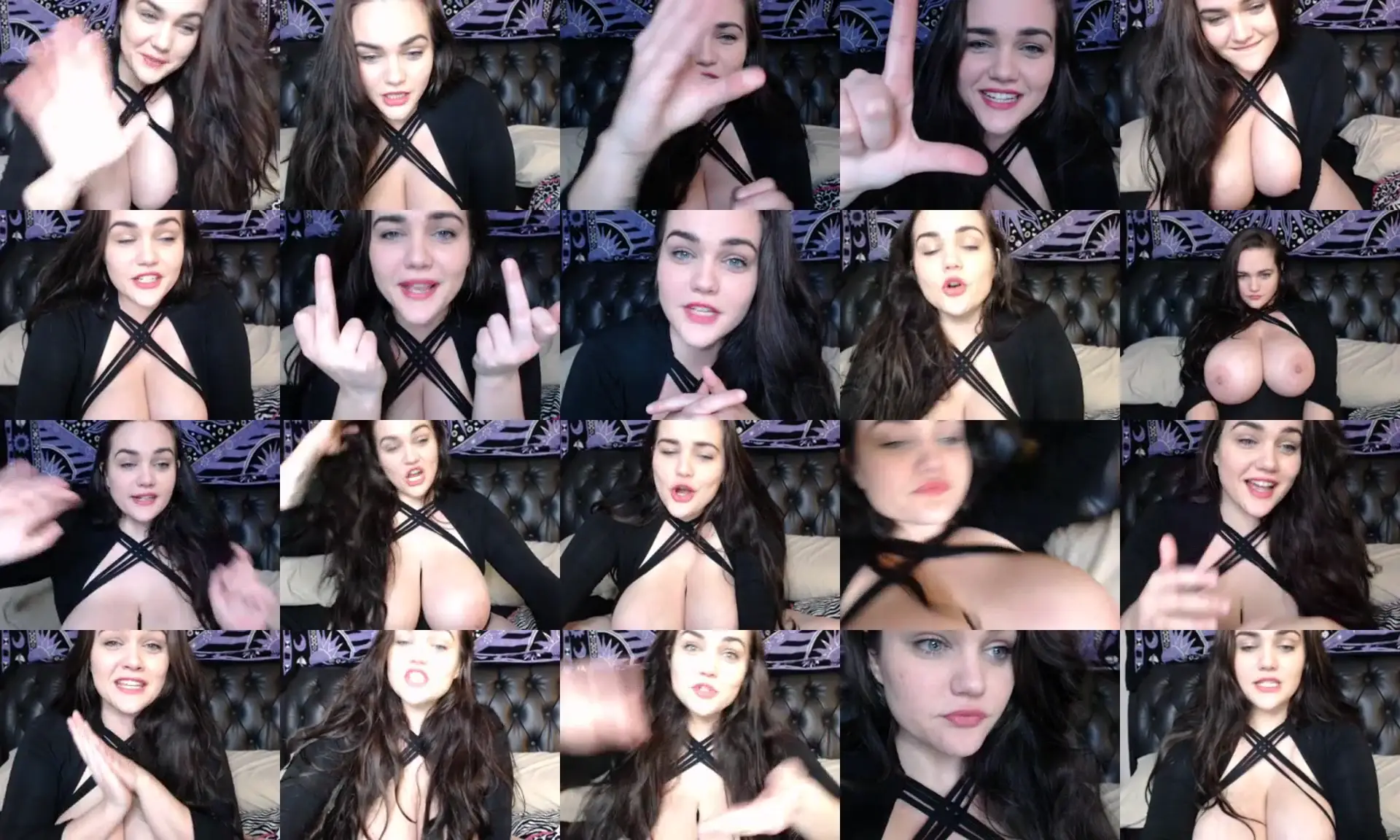 AthenaBlaze photo contact sheet