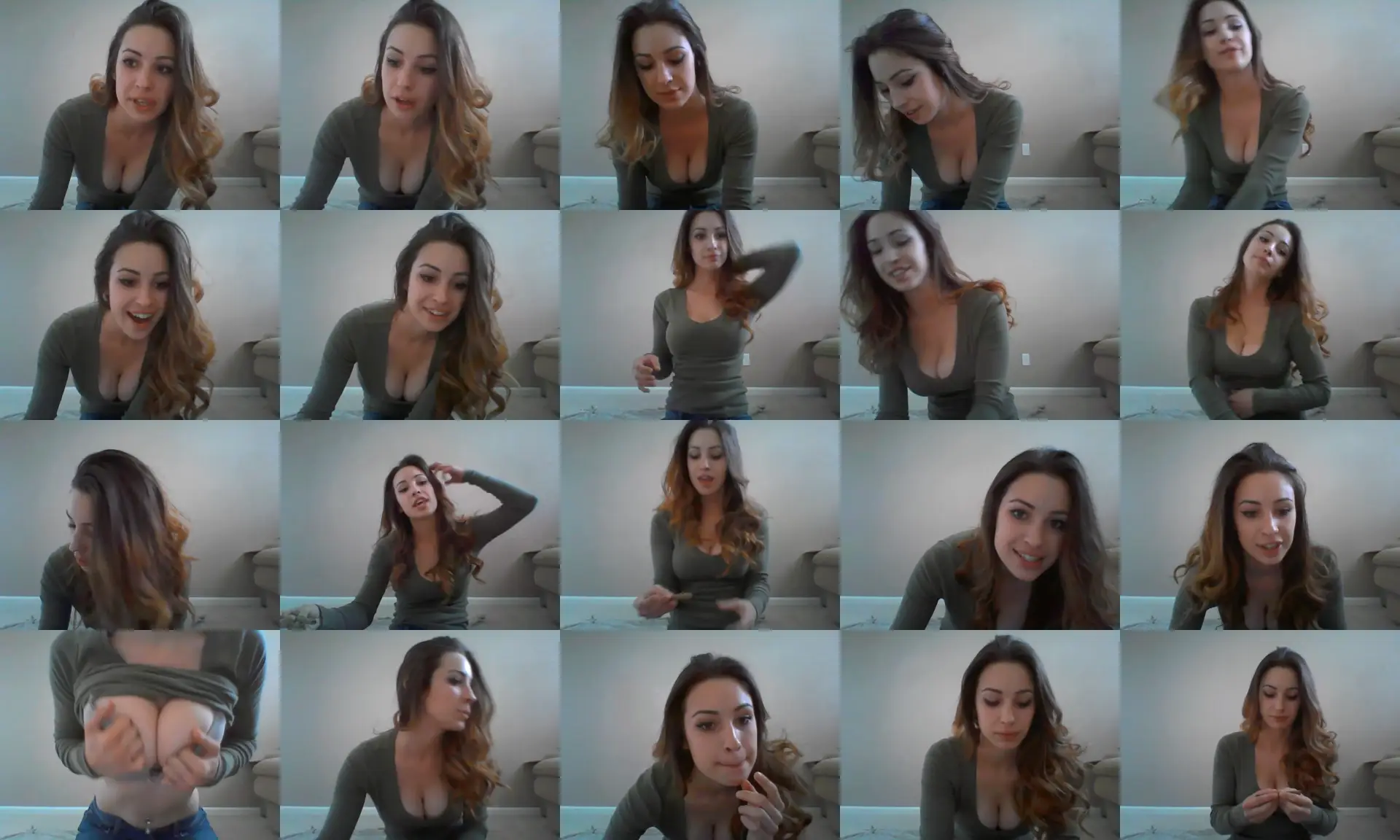 CandyBaby96 photo contact sheet