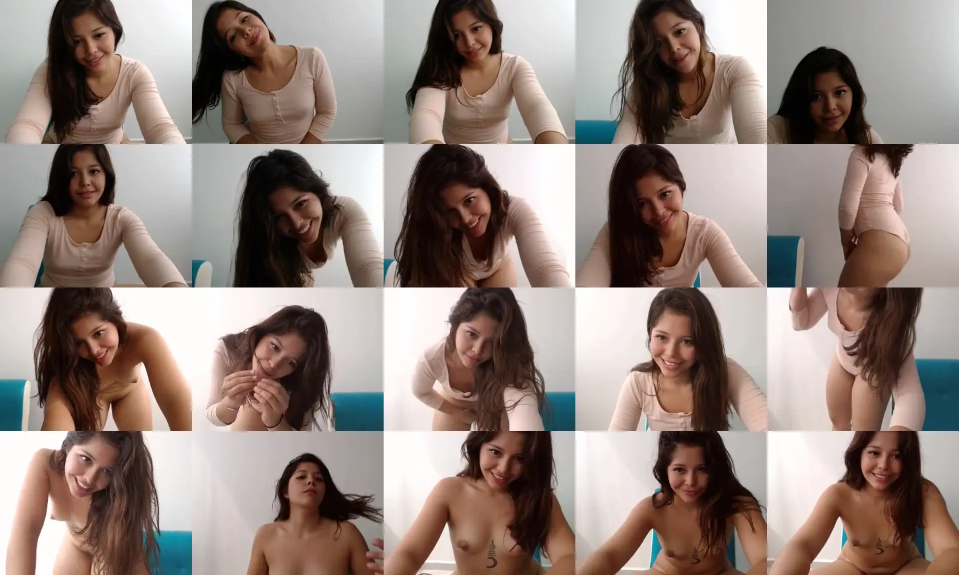 AdorableSoffy photo contact sheet