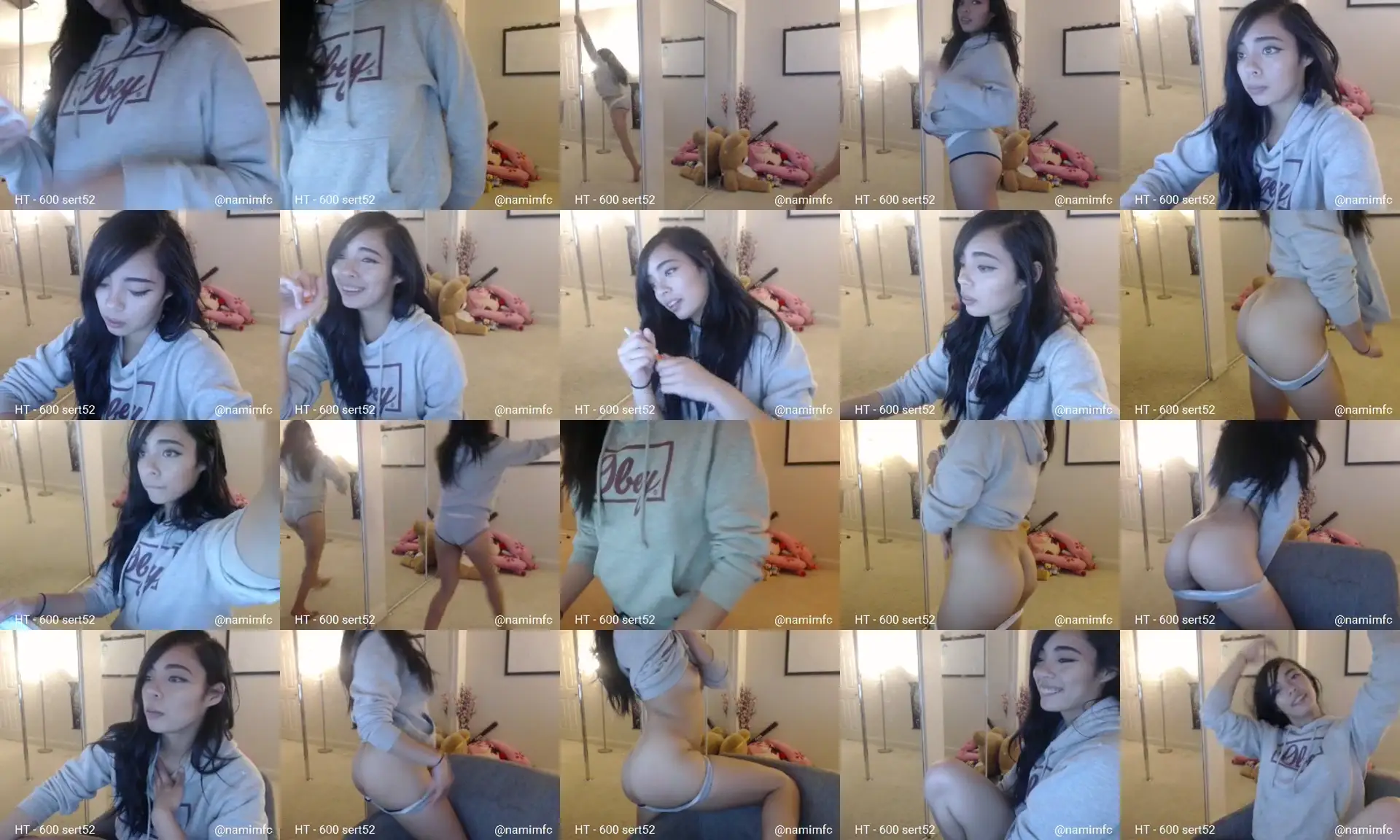 Nami photo contact sheet