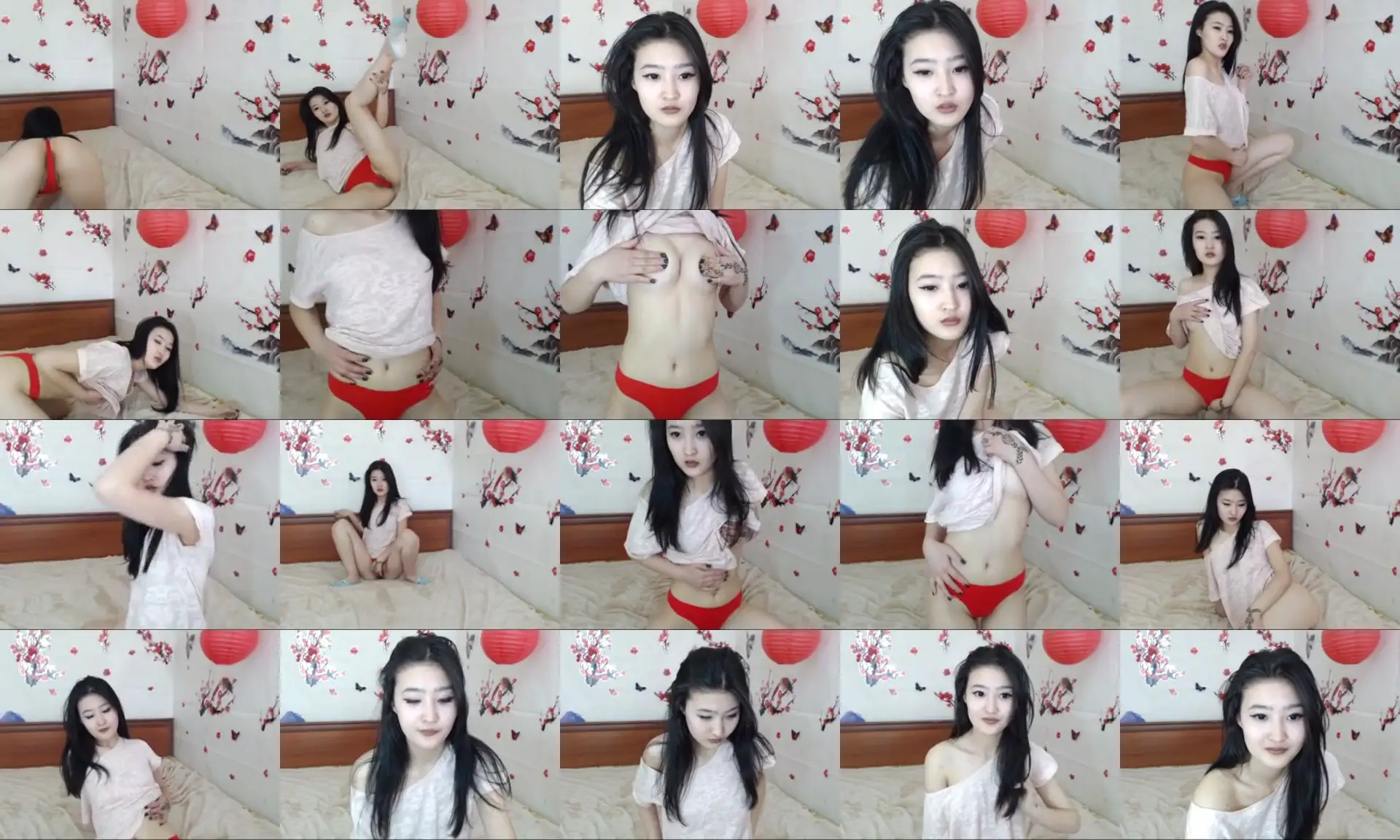 MsSunanXXX photo contact sheet