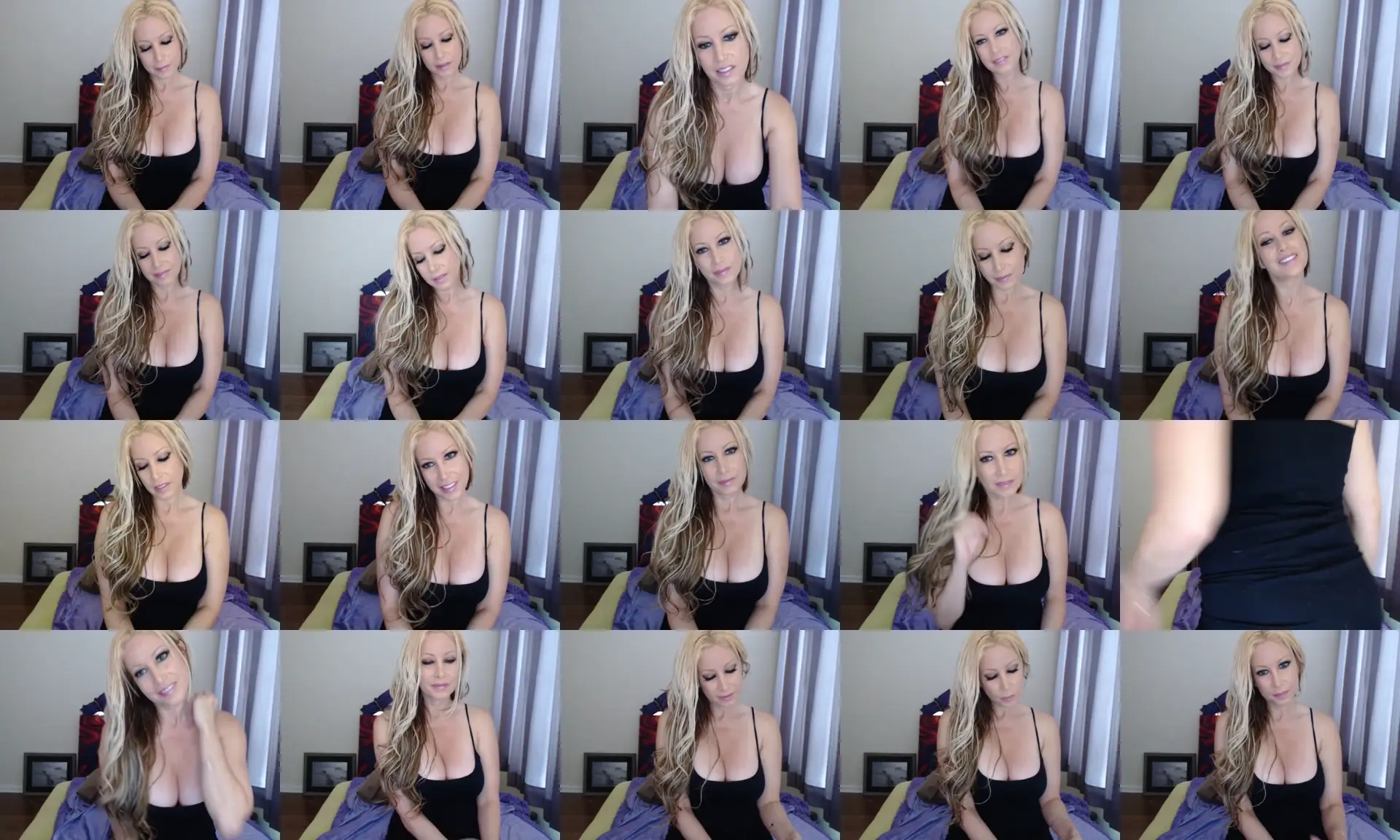 GinaLynnxxx photo contact sheet