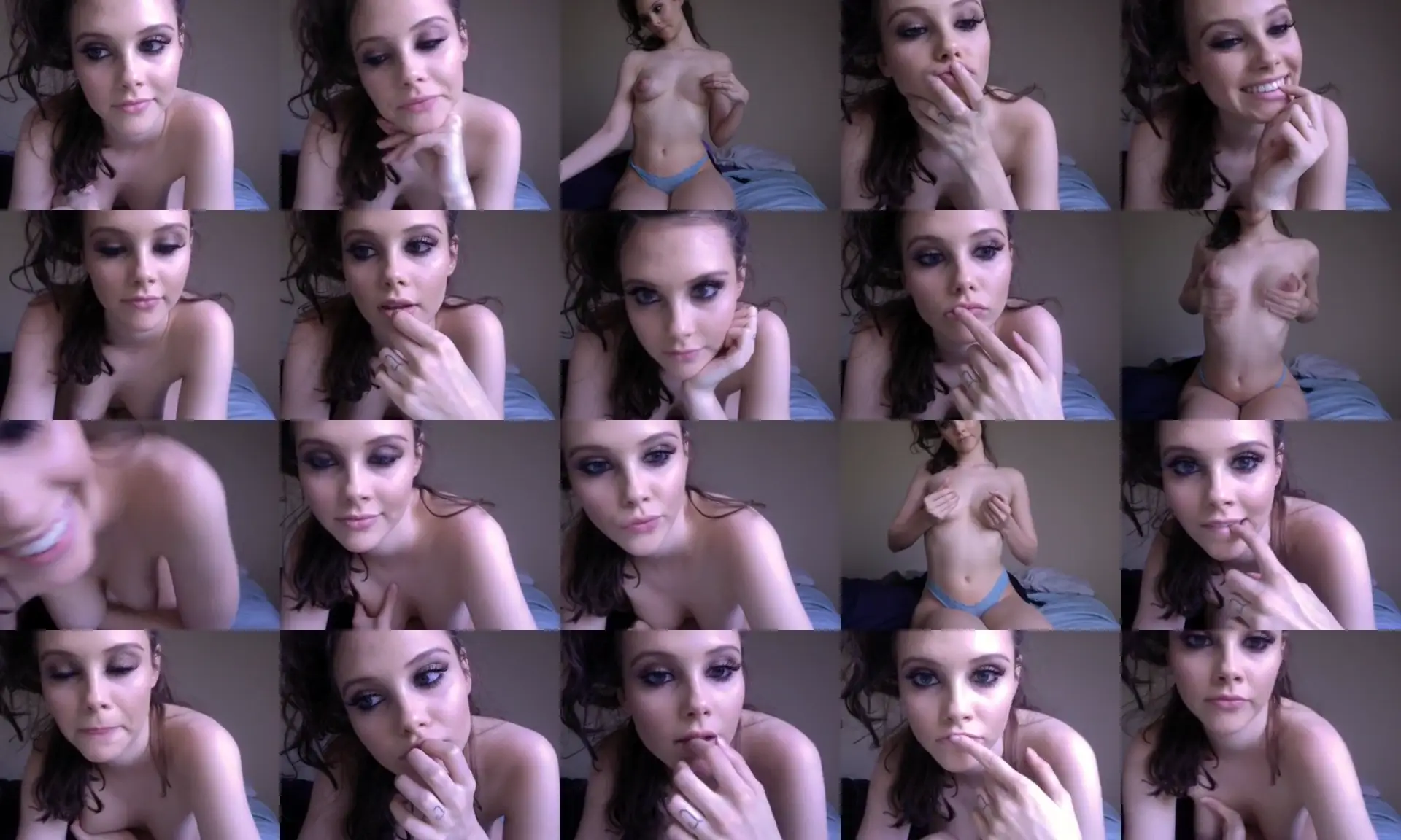 Ianaxoxo photo contact sheet