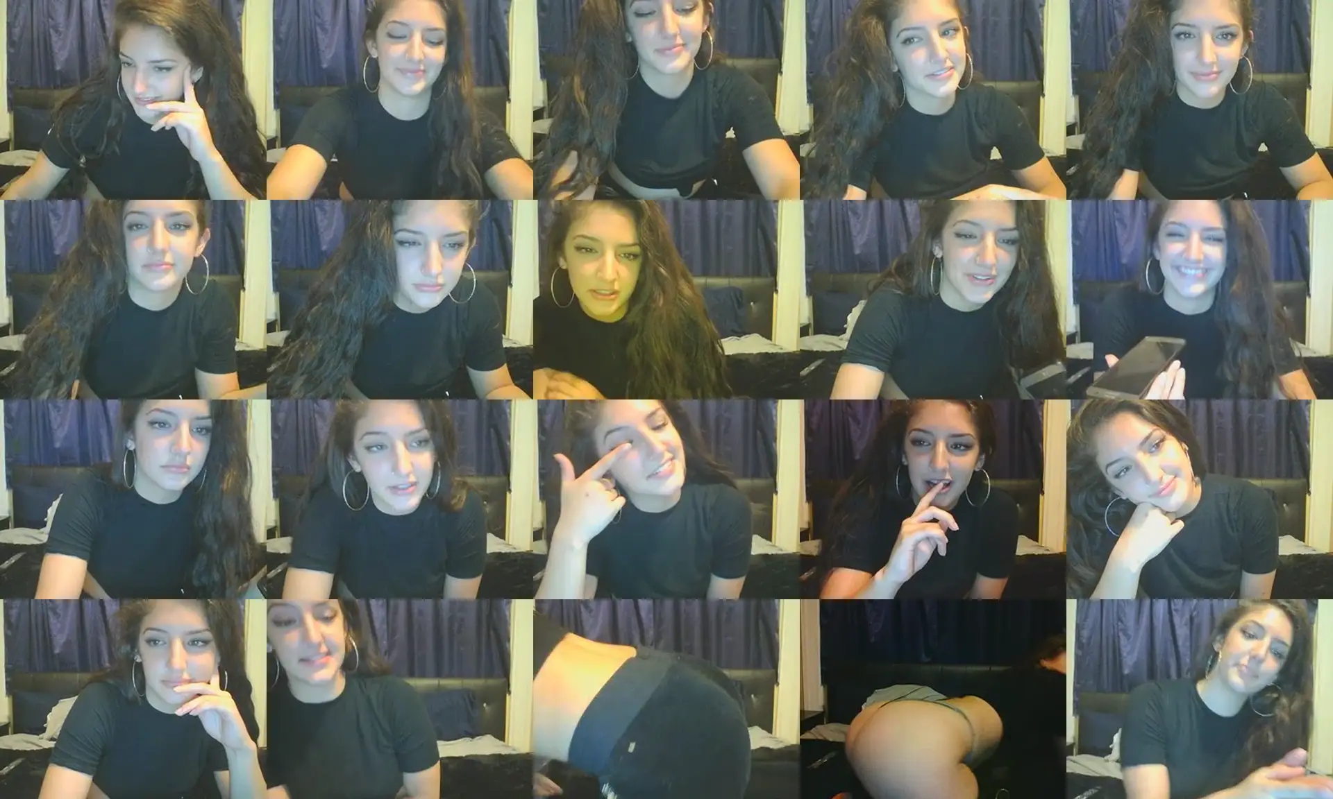 SarahSweetest photo contact sheet