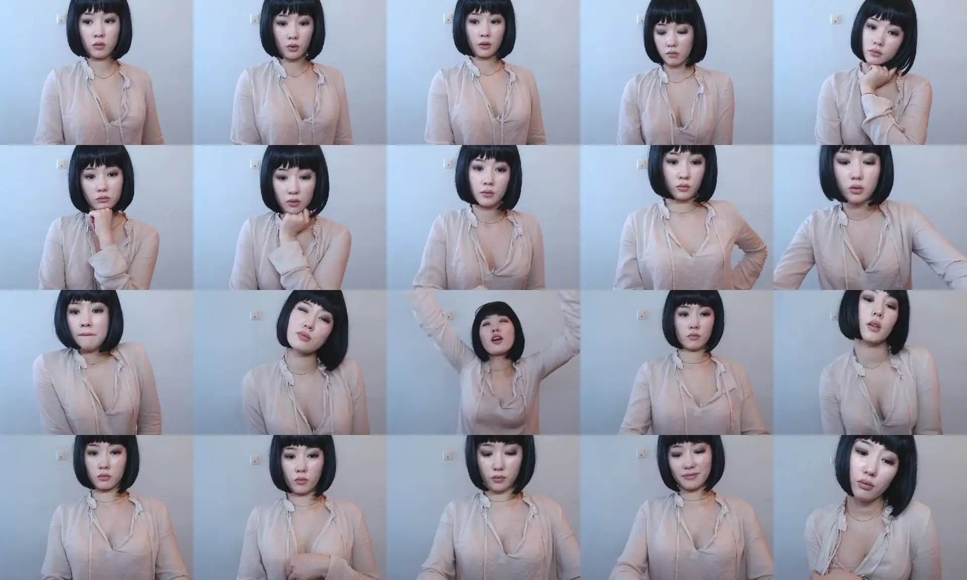 Tea photo contact sheet