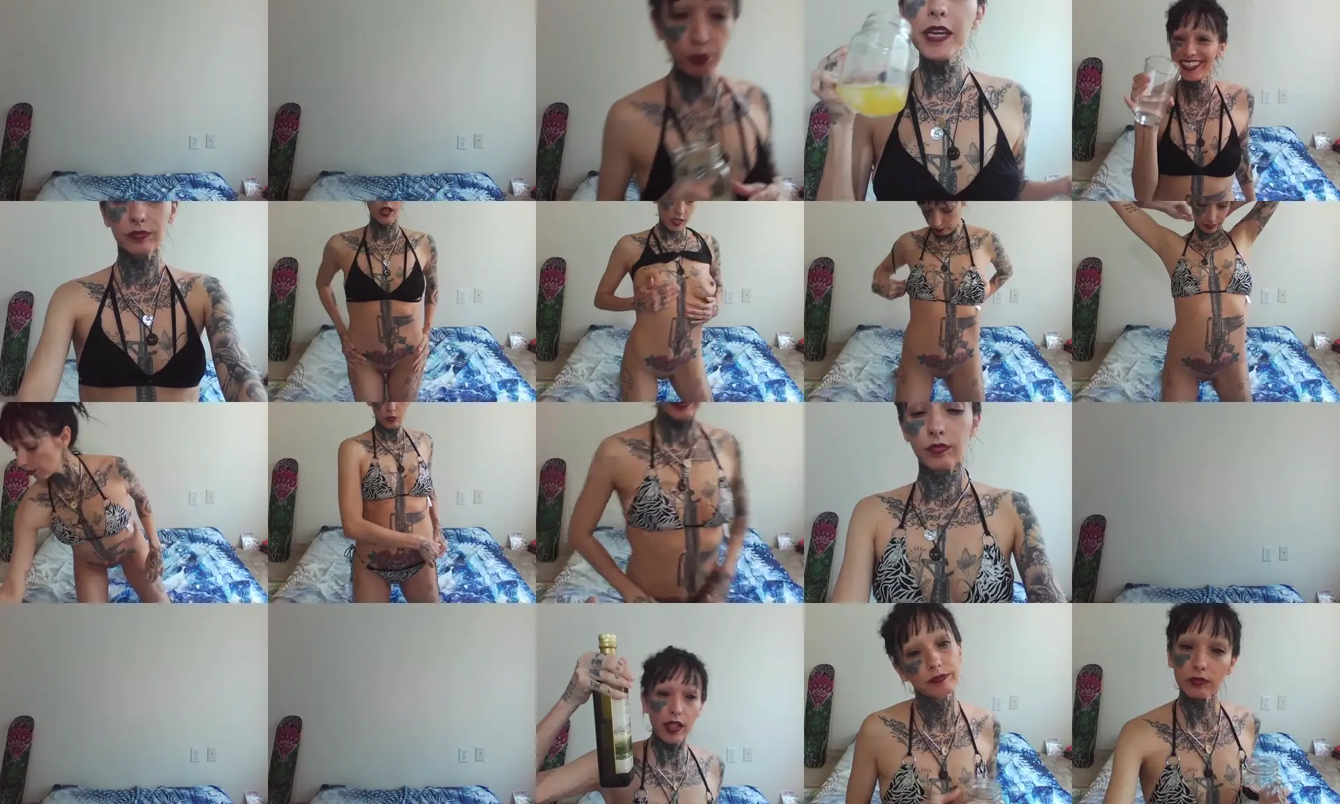 Veronicasixxx photo contact sheet