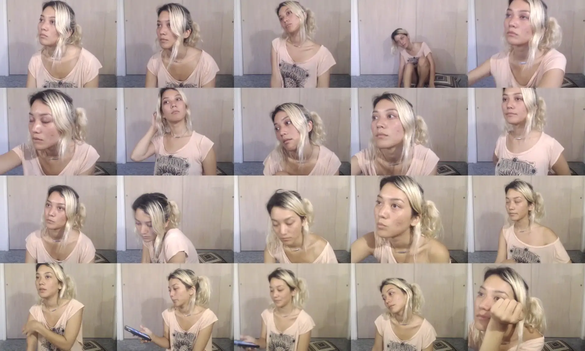 Bbydreams photo contact sheet