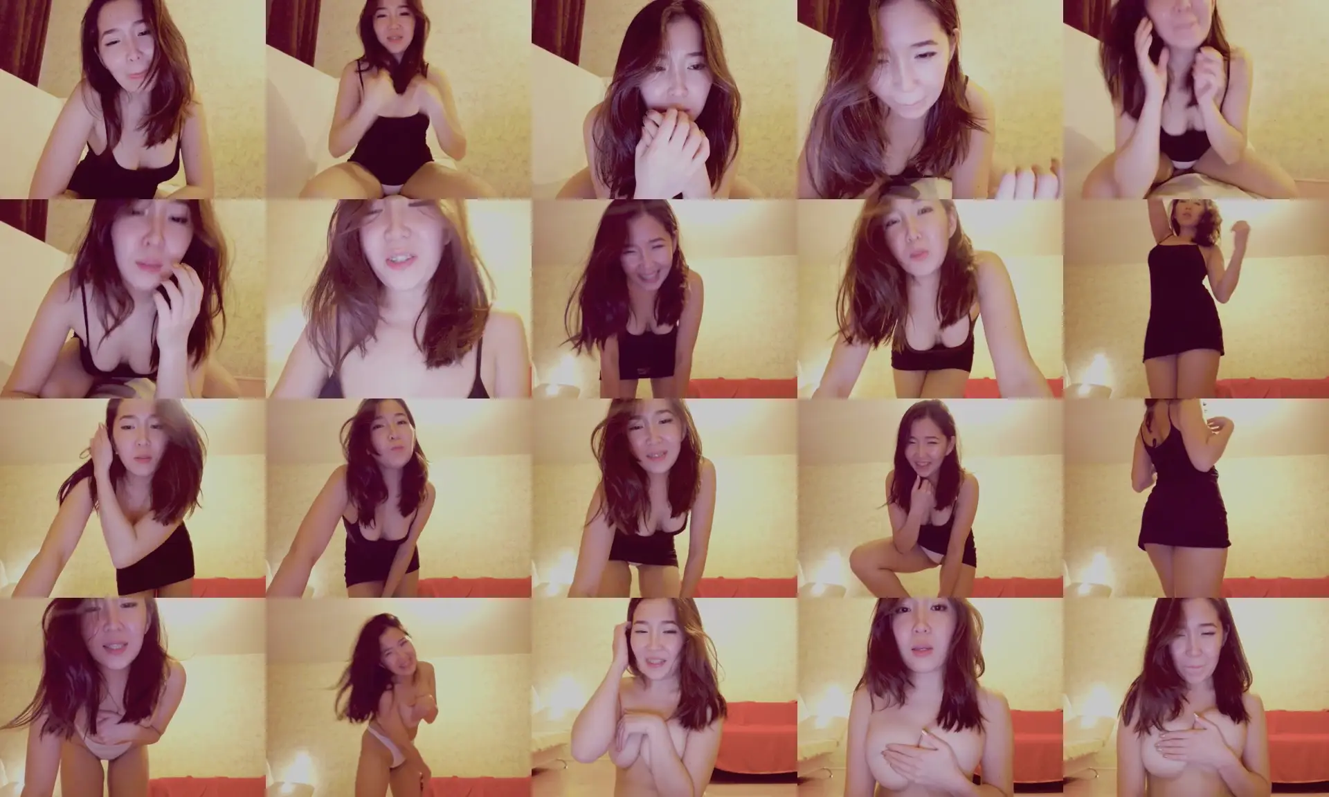 MsTease photo contact sheet