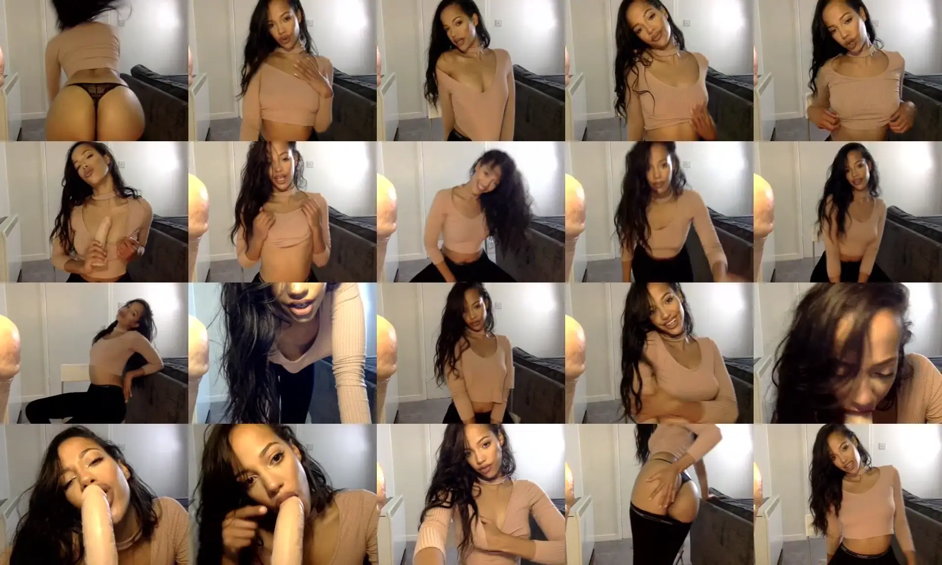 GoldenGirll photo contact sheet