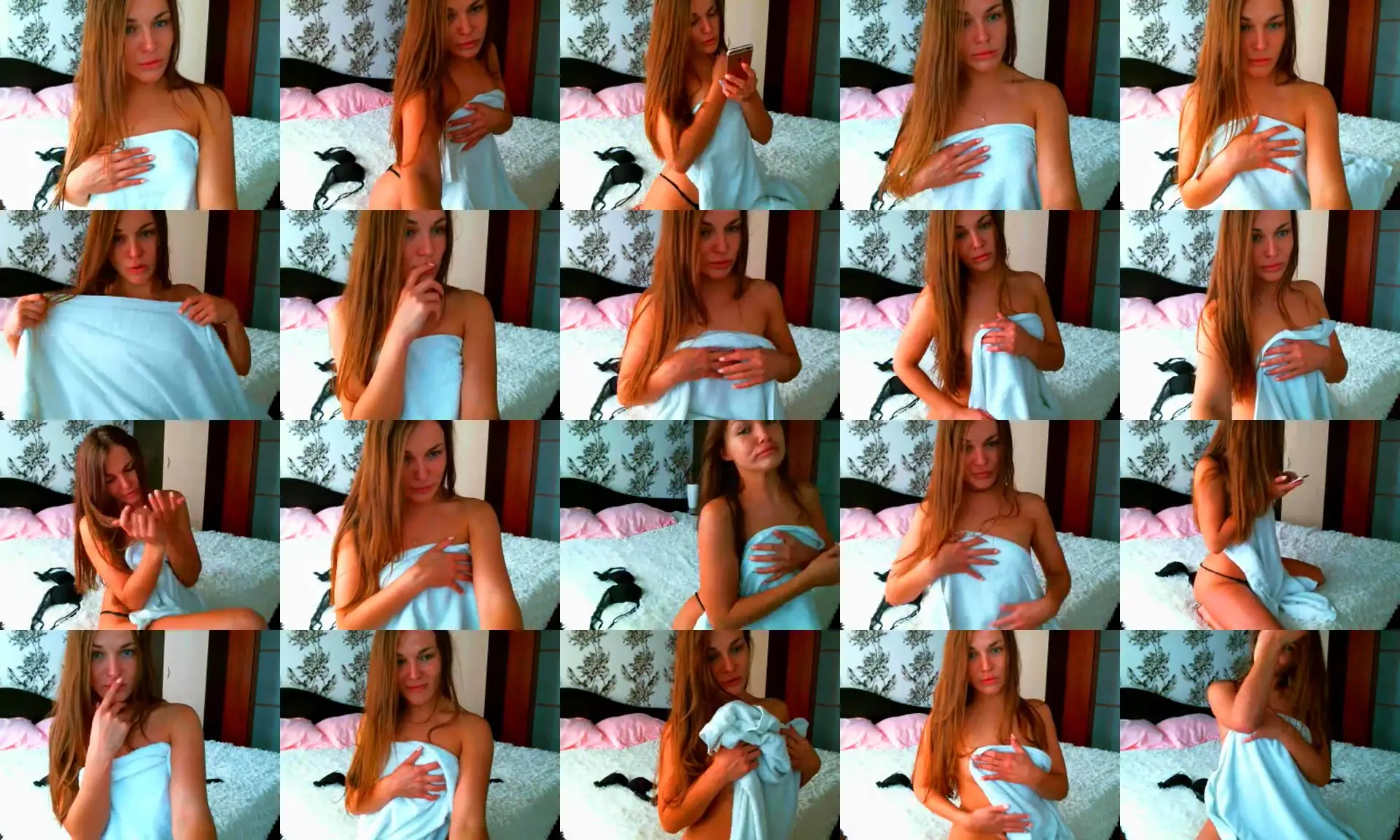 AnaCuteX photo contact sheet