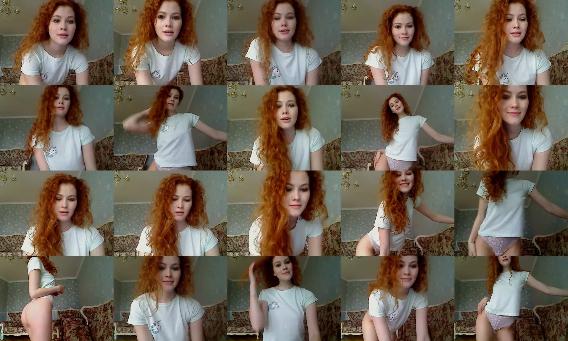 CurlyCandy18 photo contact sheet