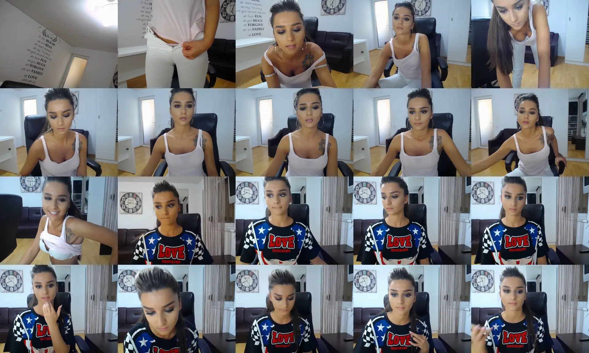 Eve photo contact sheet