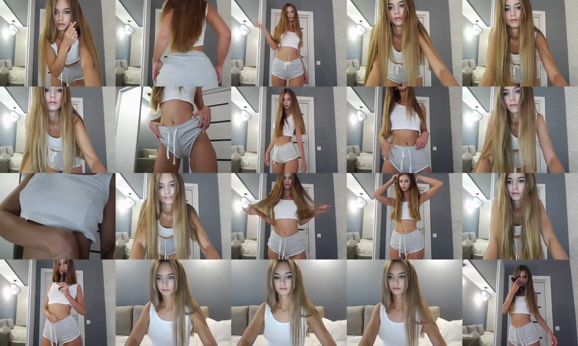 AvrilDollX photo contact sheet