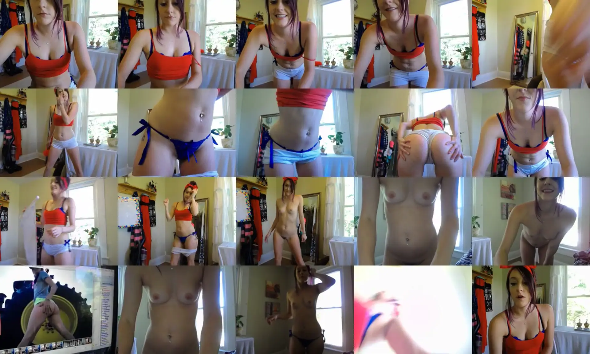 farmgirl photo contact sheet