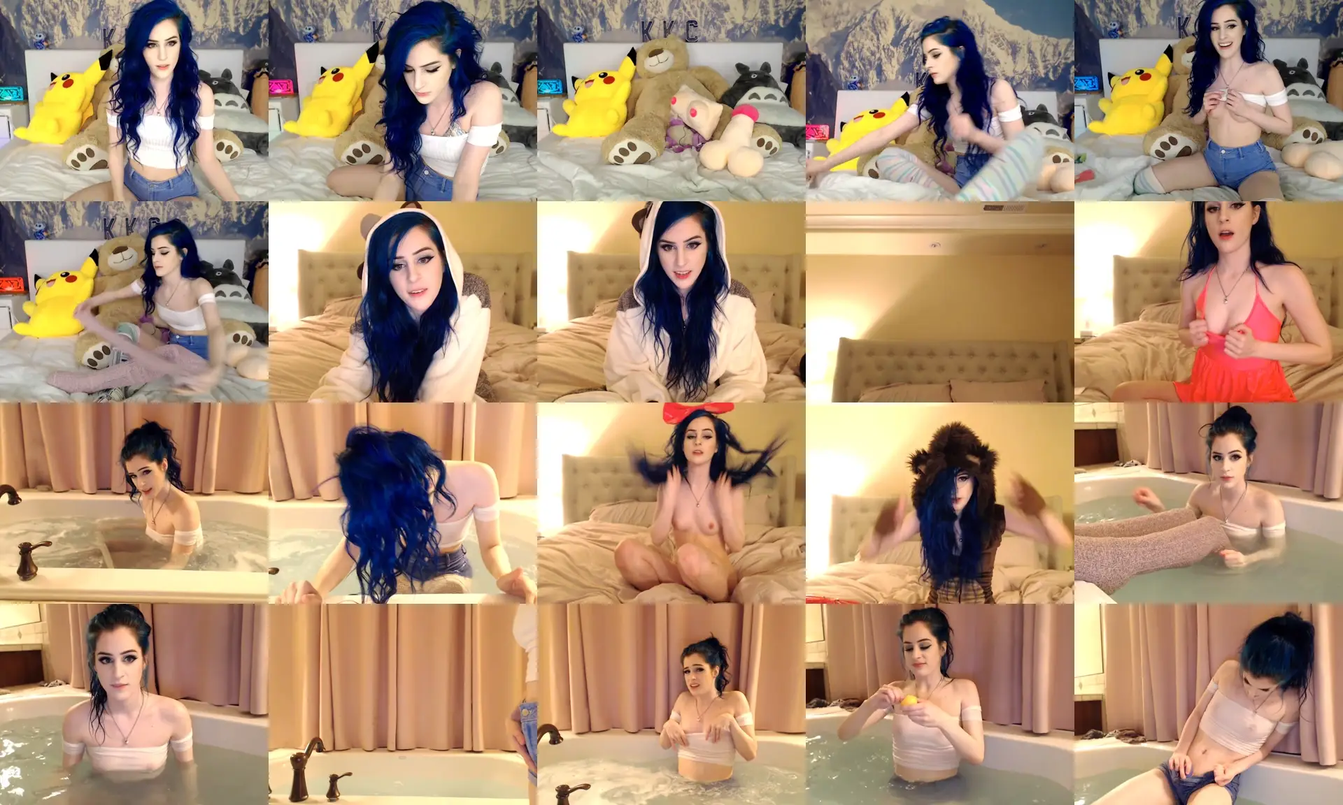 Kati3kat photo contact sheet