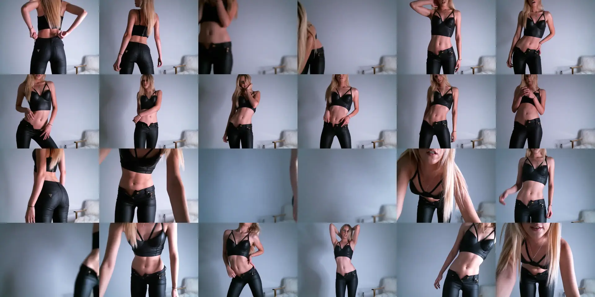 Raerae photo contact sheet