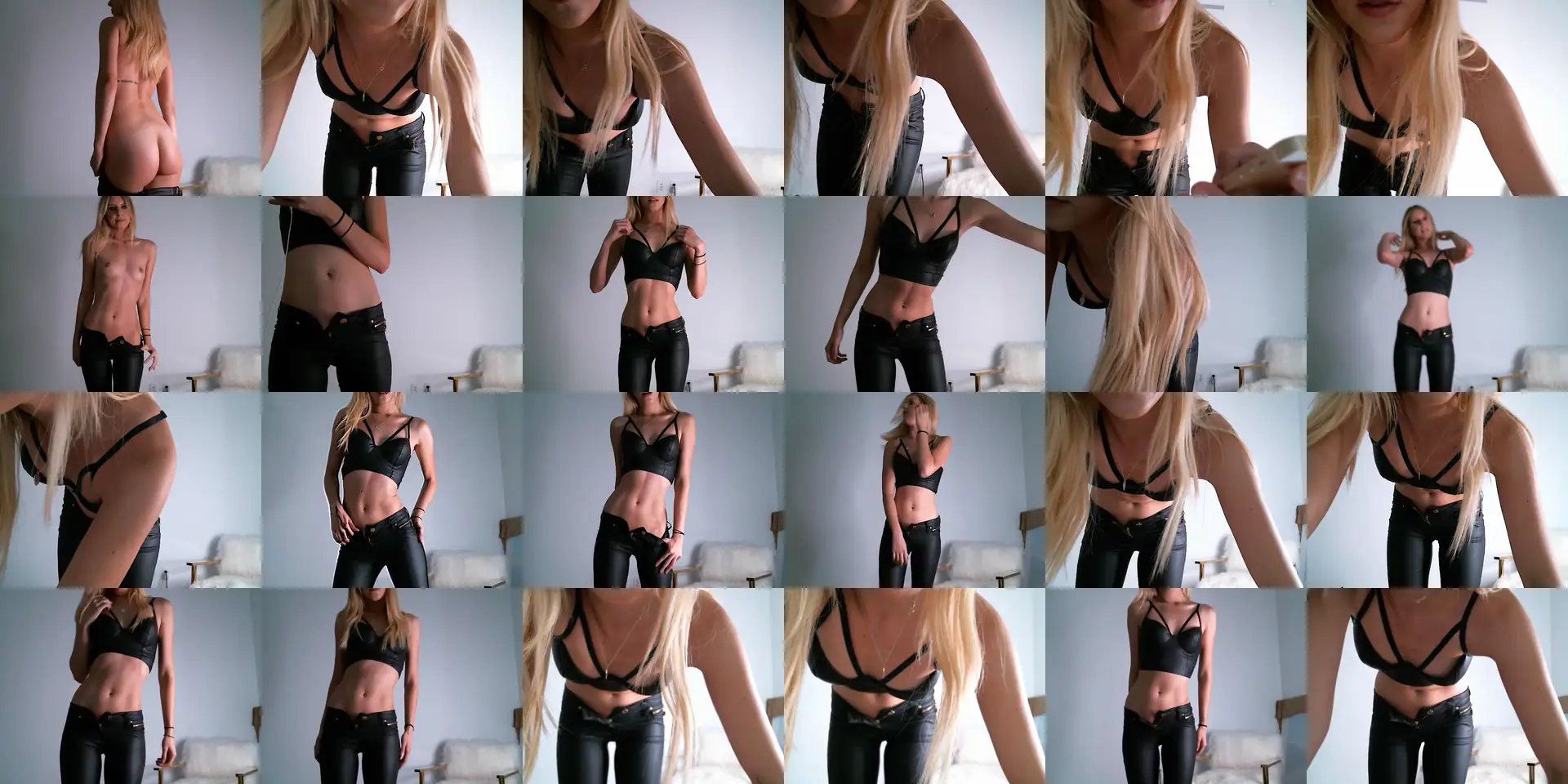 Raerae photo contact sheet