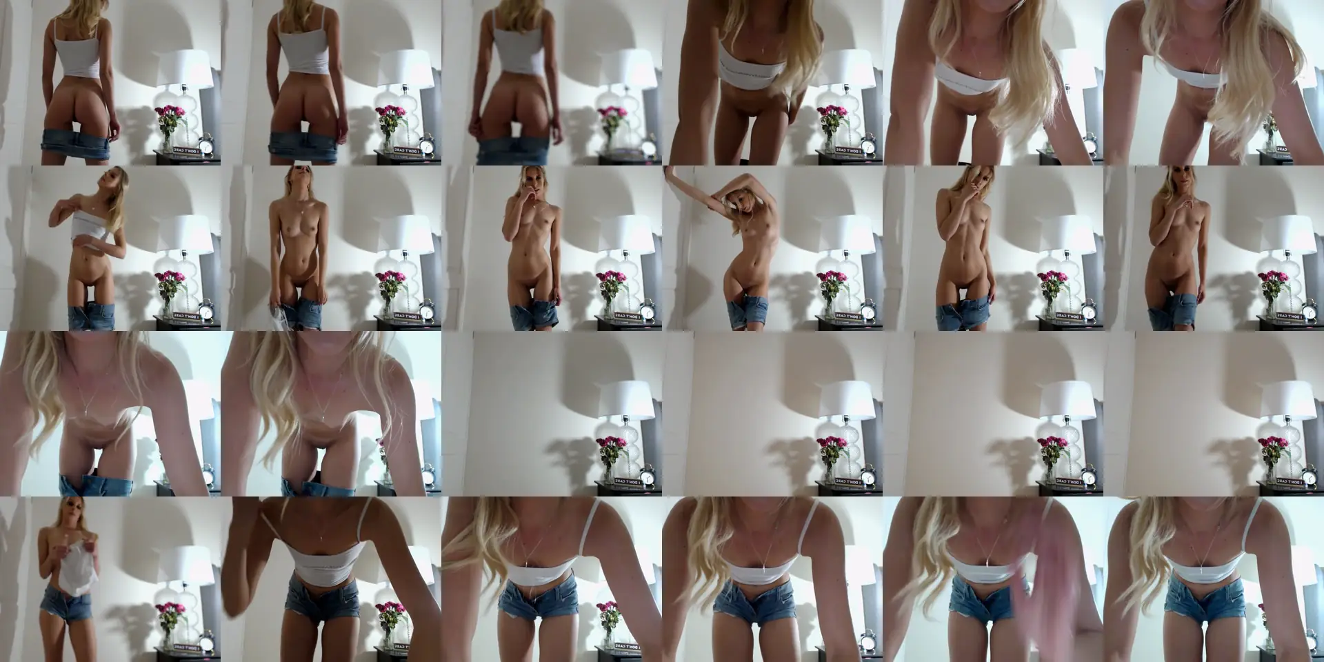 Raerae photo contact sheet