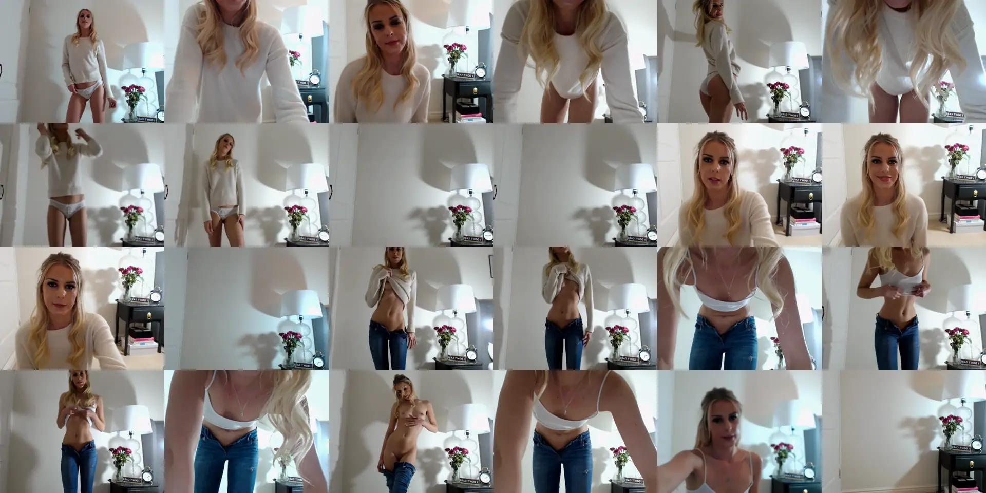 Raerae photo contact sheet