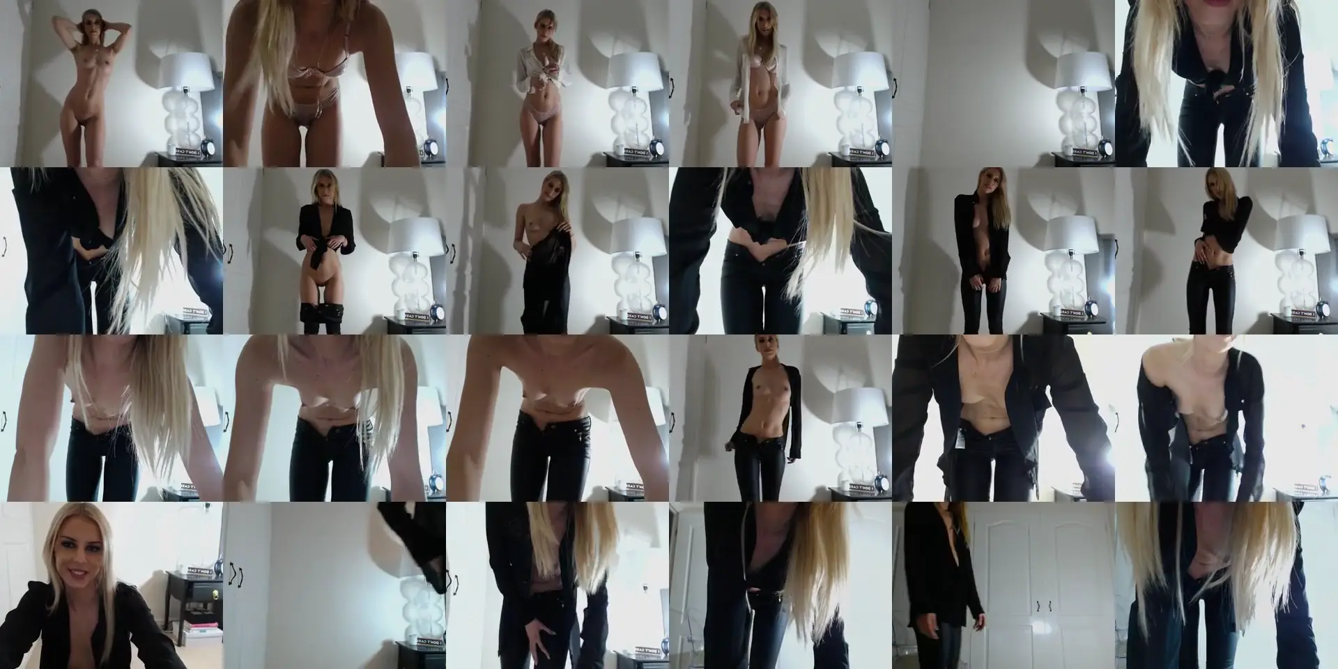 Raerae photo contact sheet