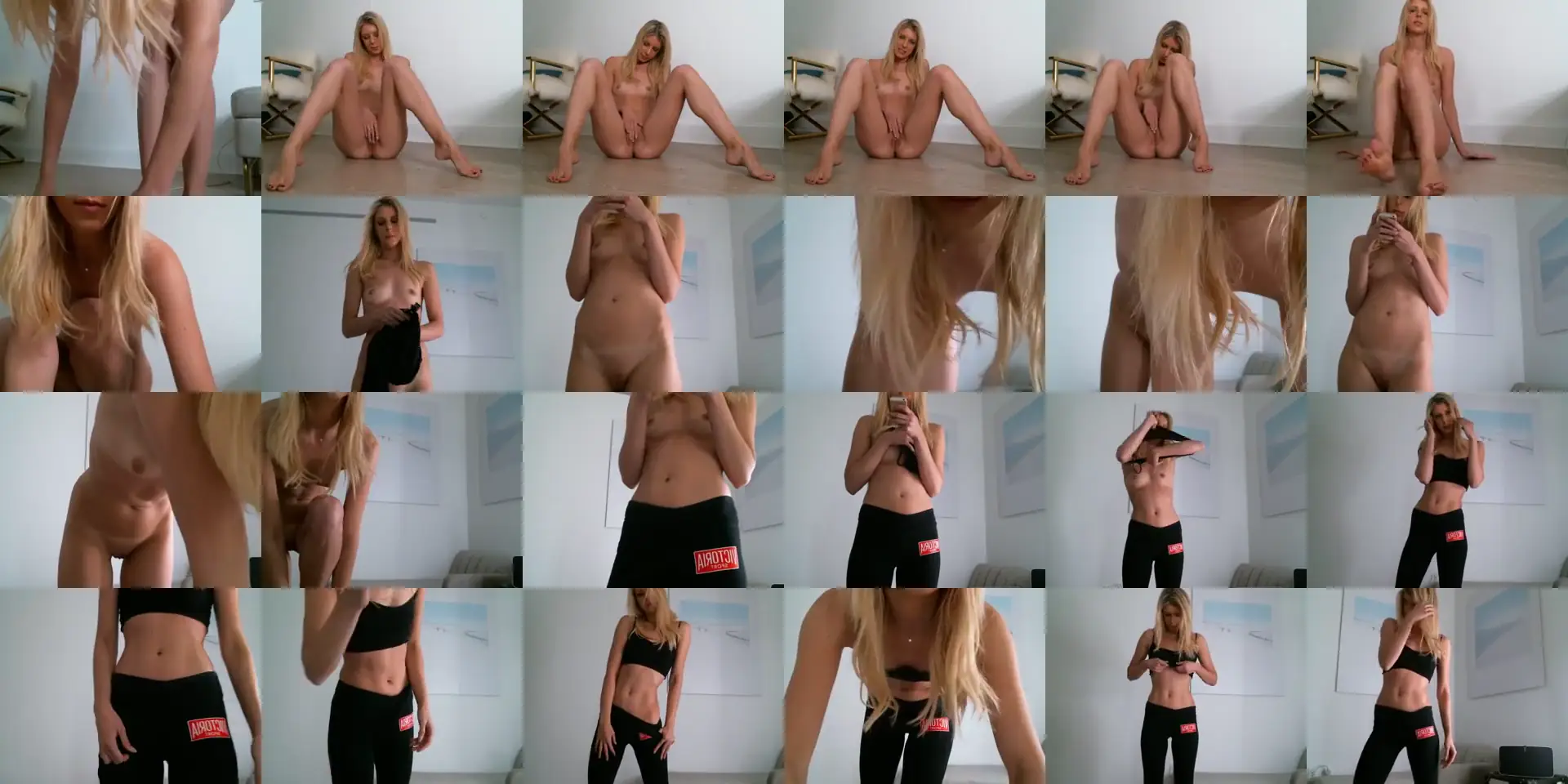 Raerae photo contact sheet