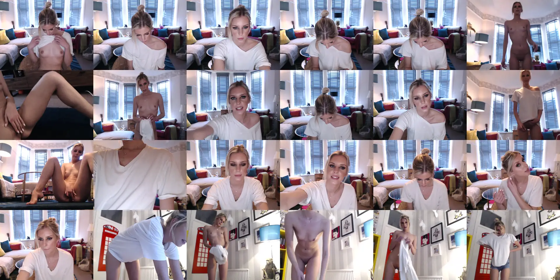Raerae photo contact sheet