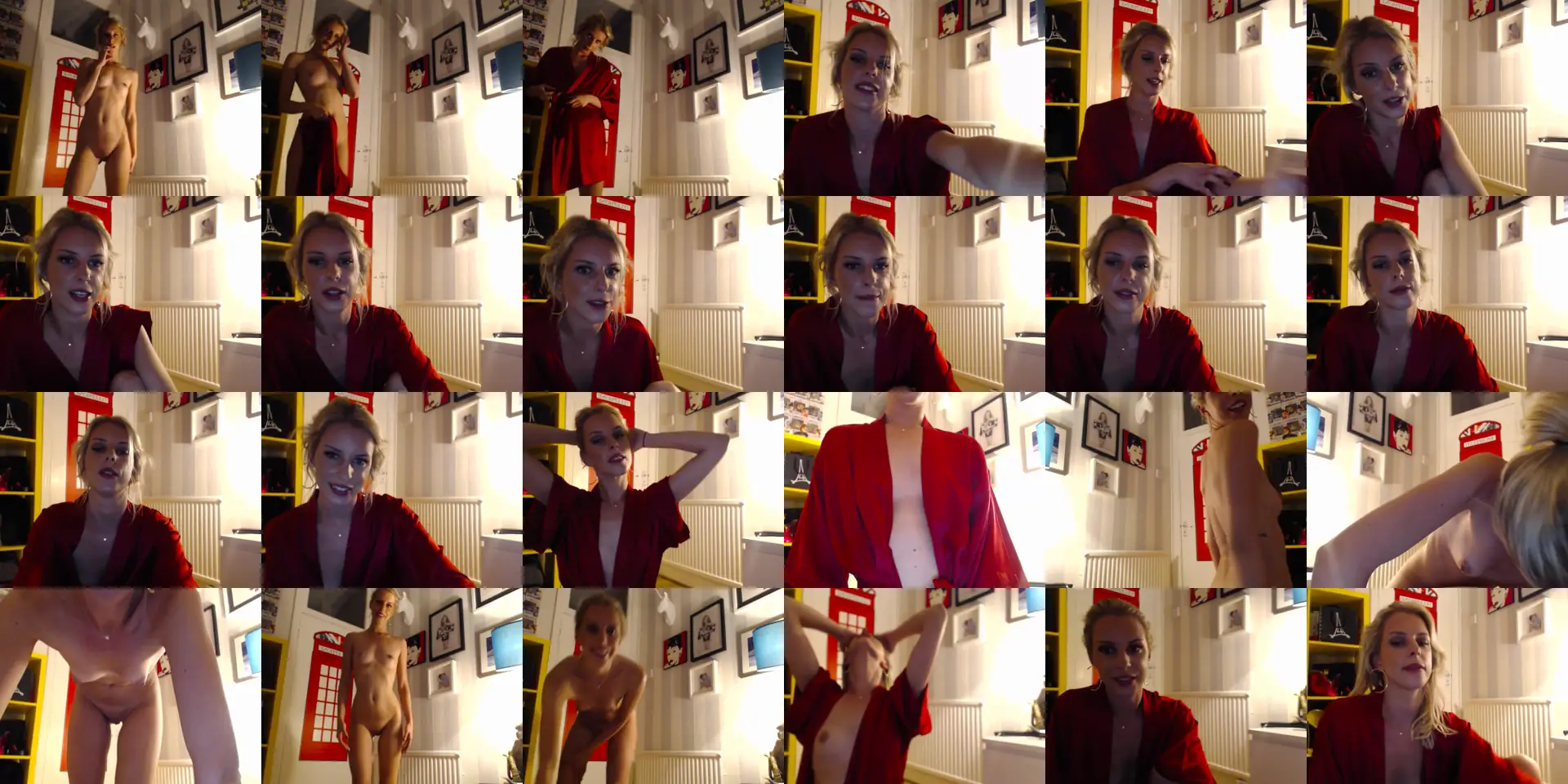 Raerae photo contact sheet