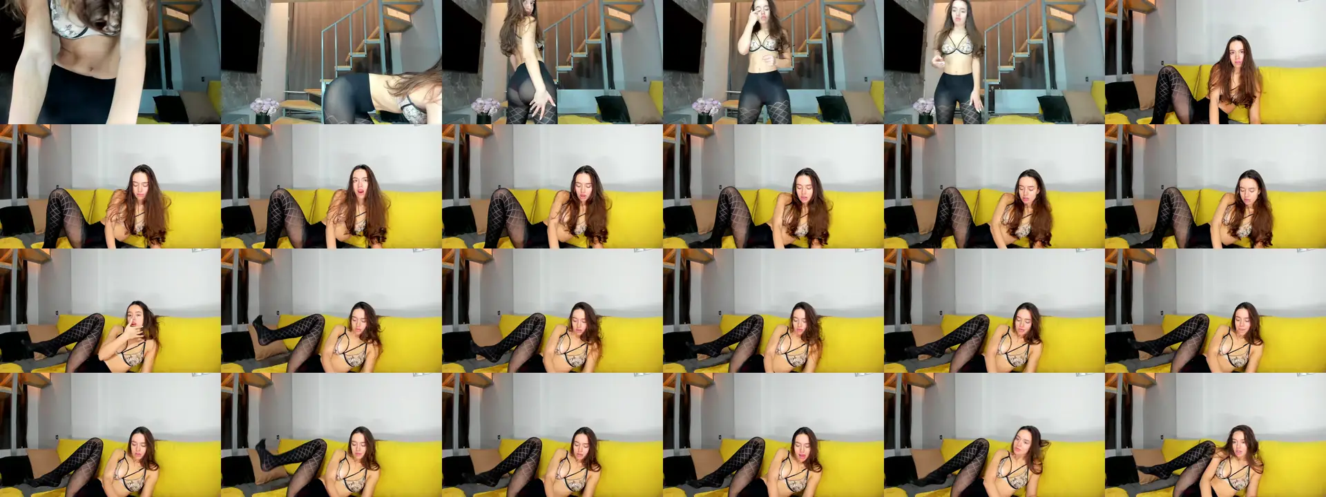 Jennytightt photo contact sheet