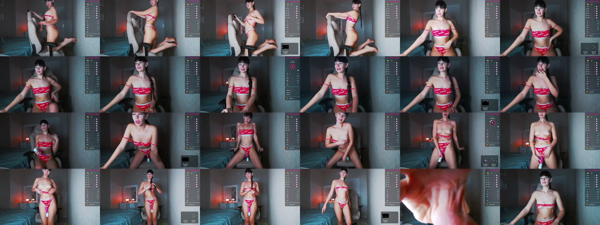 MsCumsAlot photo contact sheet