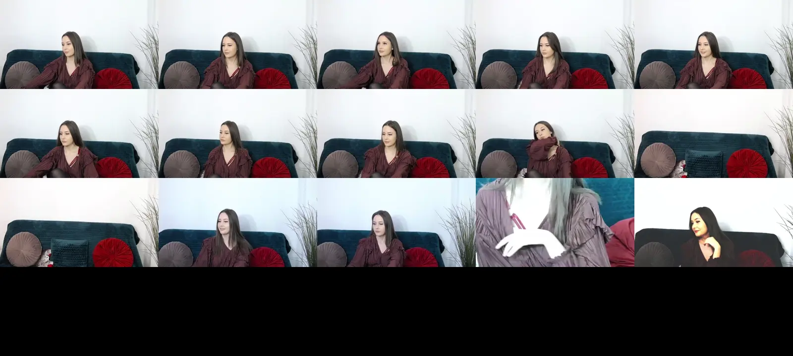 Radiance photo contact sheet