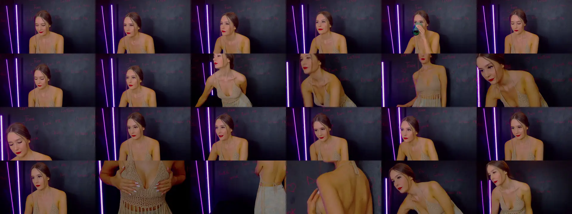 Radiance photo contact sheet