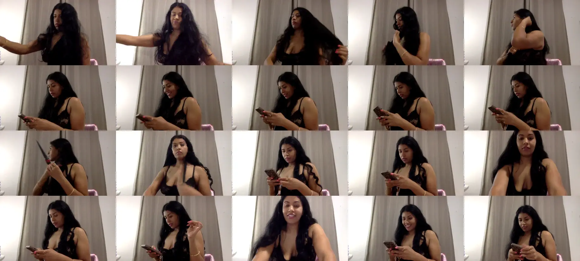 Arabigoddess photo contact sheet