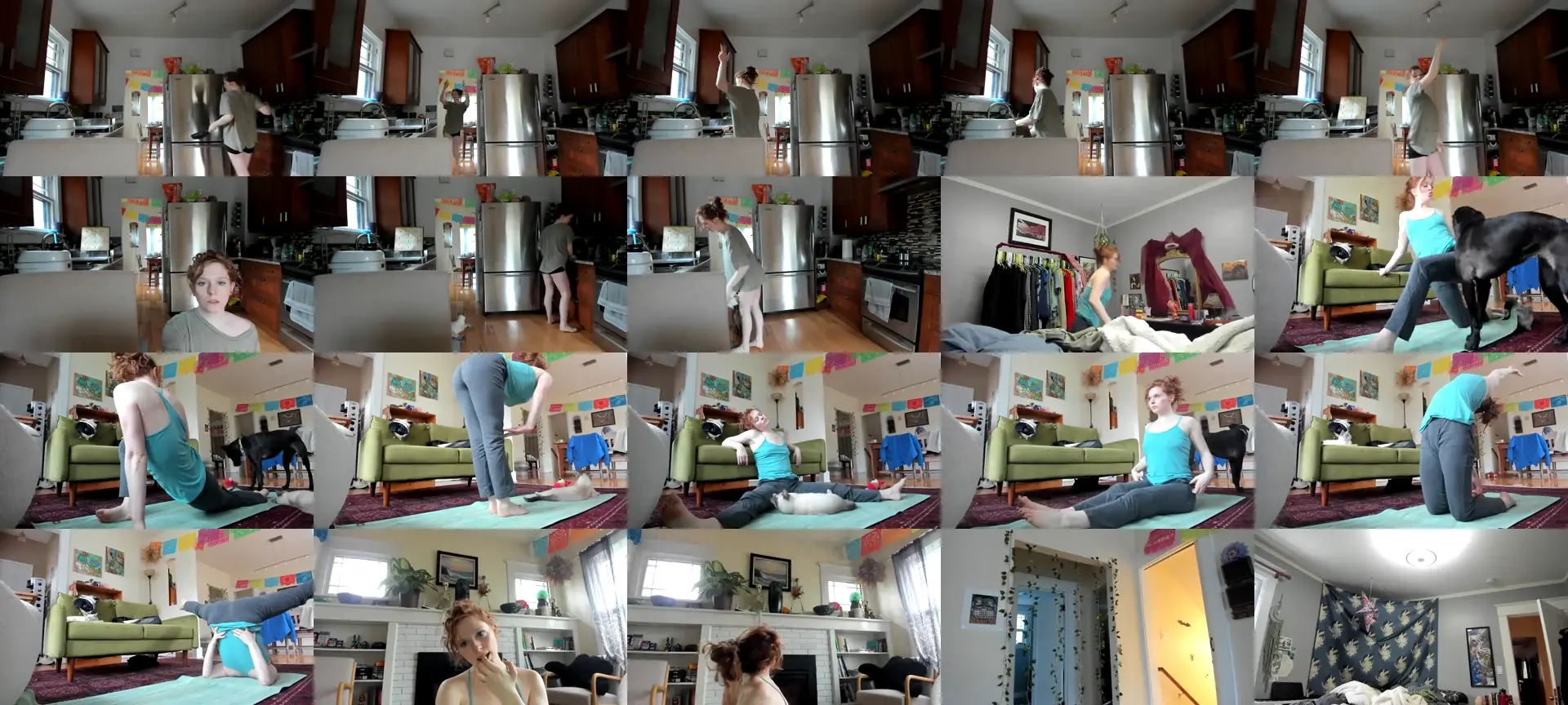 Baddiebelle photo contact sheet