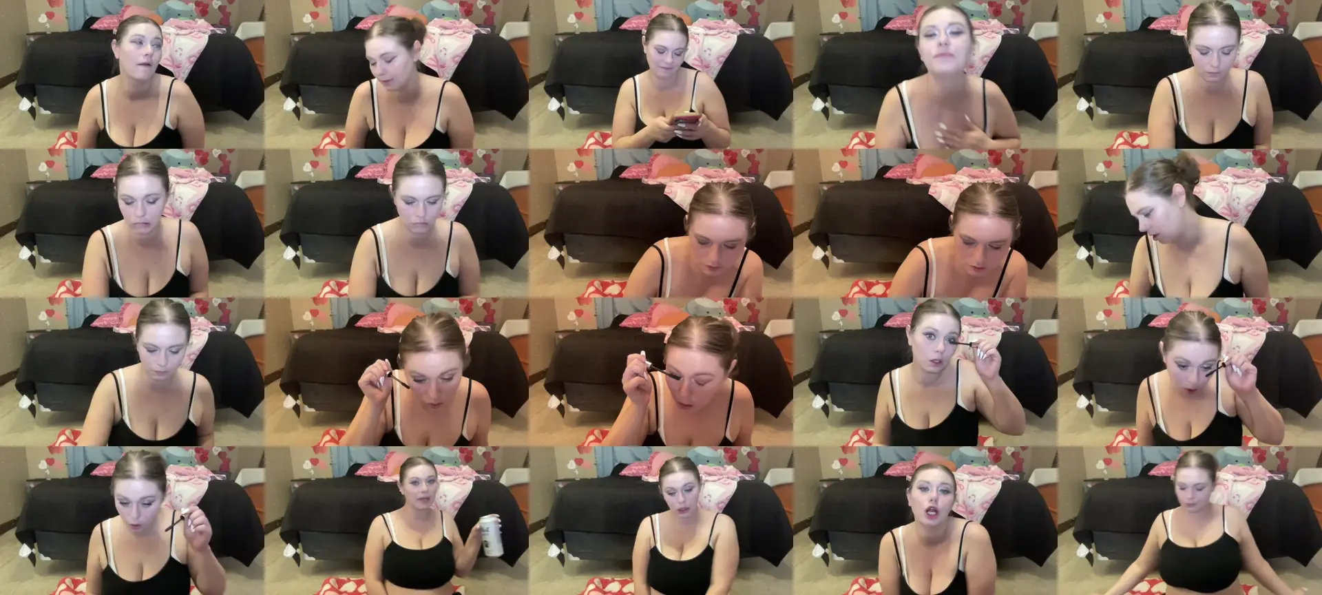 BritanyBomber photo contact sheet