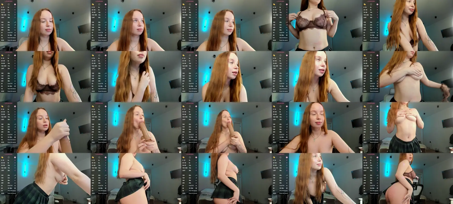 Bunny_luvv_ photo contact sheet