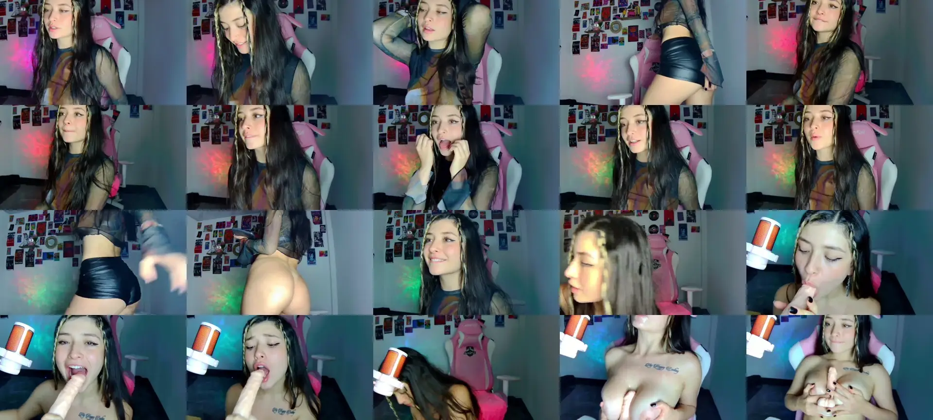 CarolineJames photo contact sheet