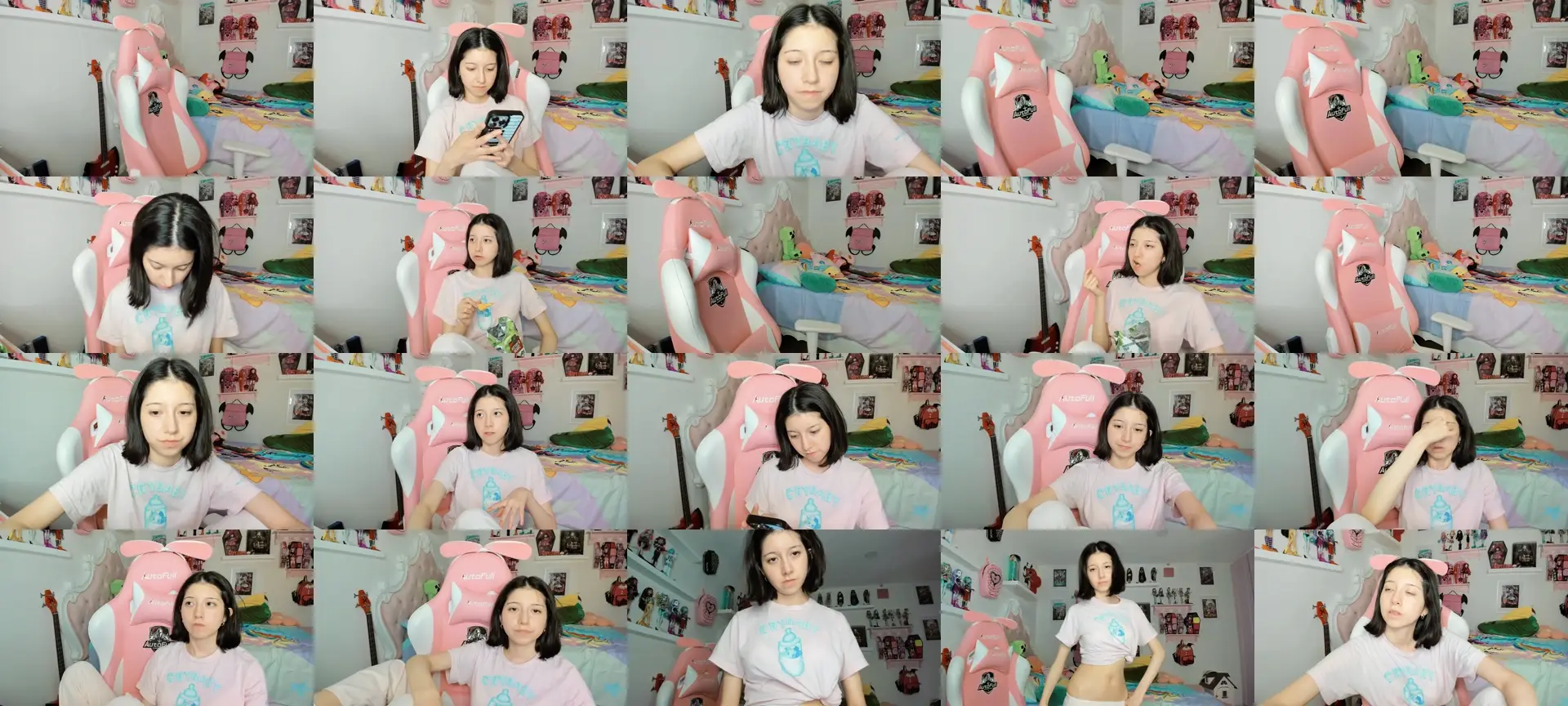 Cherrycute666 photo contact sheet