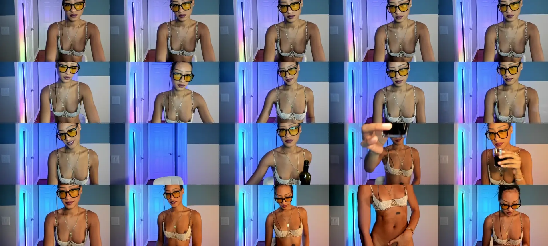 DiazWhite photo contact sheet