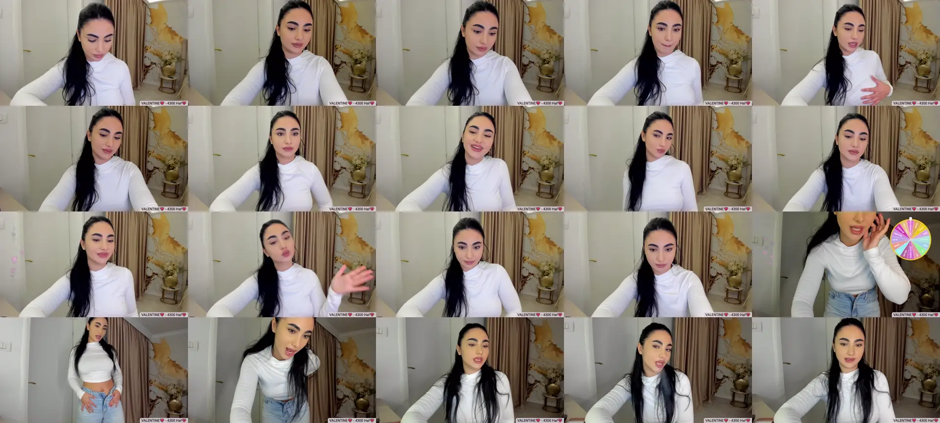 DivineJass photo contact sheet