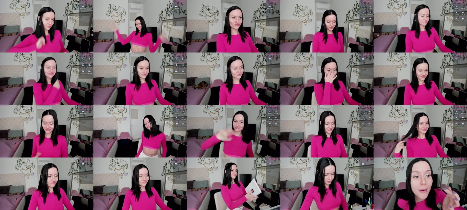 Ellaaaa photo contact sheet