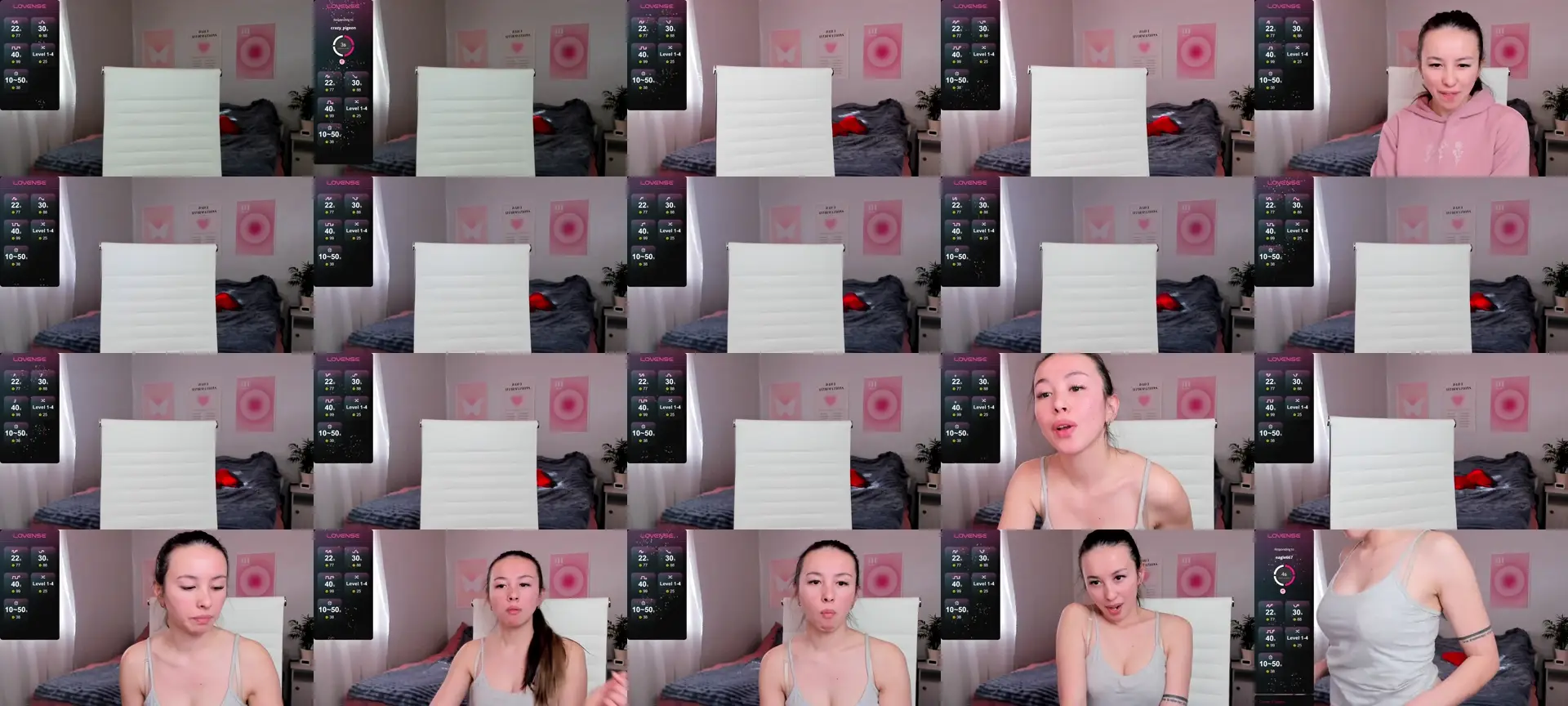 Geisha_Anna photo contact sheet