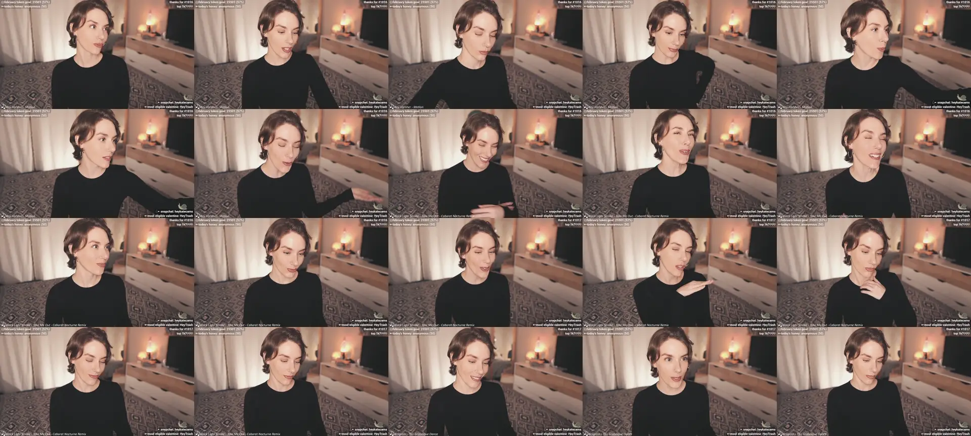 HeyKate photo contact sheet