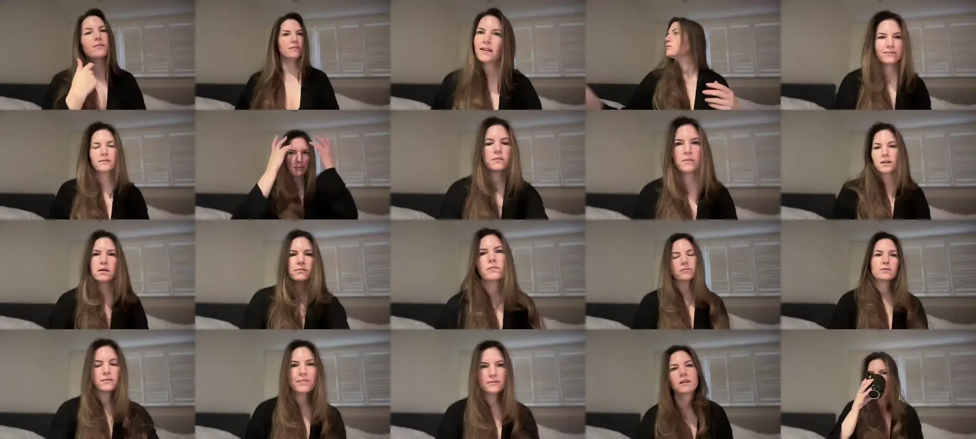 Hornyharriet1 photo contact sheet