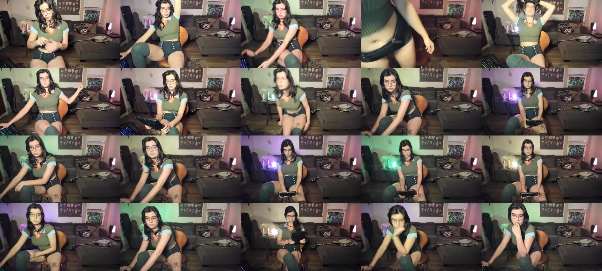 IvyRae photo contact sheet