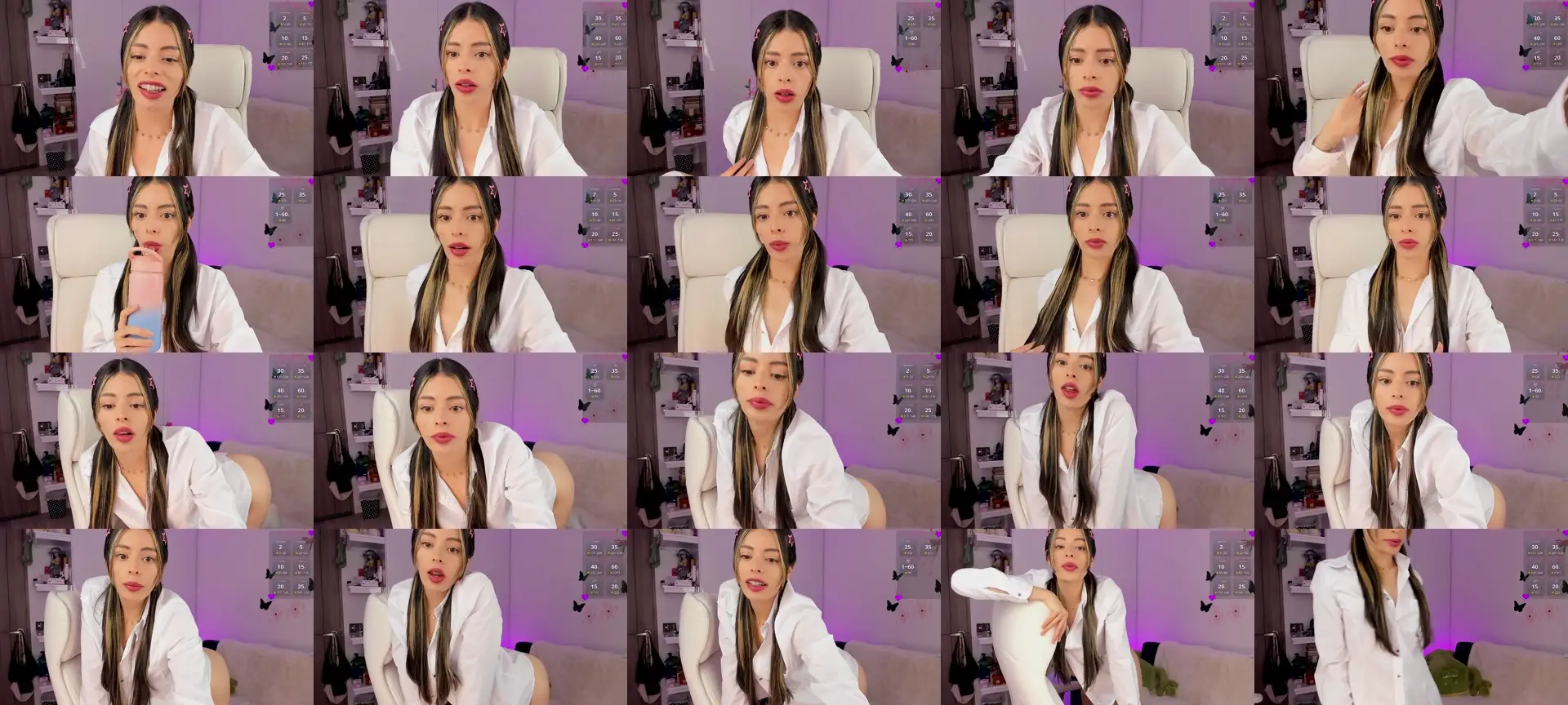 JandraBliss photo contact sheet